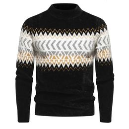 Herrenpullover Trend Imitation Nerzpullover Weicher und bequemer modischer warmer Strickpullover 231128