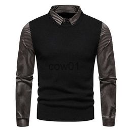 Pulls pour hommes Pull pour hommes d'hiver 2022 Nouveaux tricots de grande taille Vêtements LED Pulls décontractés Personnalité Mode Chemises froides J231102