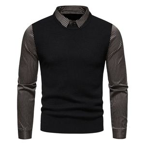 Chandails pour hommes hiver hommes pull tricots grande taille Led vêtements pulls décontractés personnalité mode chemises froides 231010