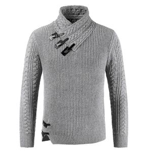 Herentruien Winter Turtleneck trui mode groot formaat pullover herfst warme shirts retro kleding breien 220927
