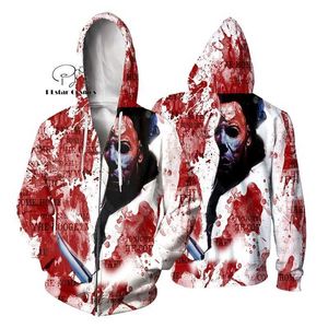 Sweat-shirts pour hommes NewFashion Halloween Horreur Film d'horreur Personnage Michael Myers Jason Cosplay 3DPrint Pull Harajuku Veste Casual Sweats à capuche 3 LST230902