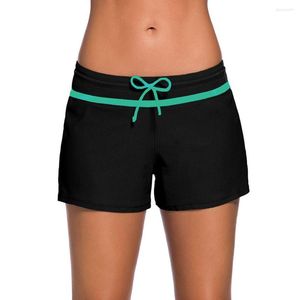 Heren zwemkleding 1/2/3 zwempak trekstringband eenvoudige bijpassende modieuze eenvoudige koude casual shorts verschillende maten voor zwart groen l