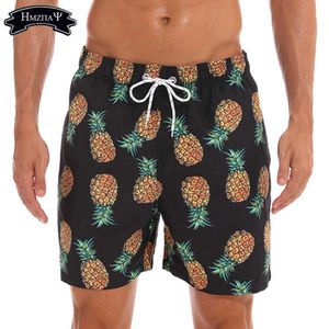 Swimwear masculin 2019 Nouveau maillot de bain pour hommes shorts de plage de séchage rapide avec poches courte en file d'attente Q240429