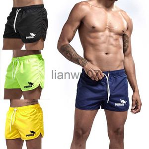 Maillots de bain pour hommes 2023 Vente chaude Été Hommes Shorts De Plage Haute Qualité Bord De Mer Mode Décontractée Pantalon Court Quickdry Solide Couleur Natation Surf Trunks J230707