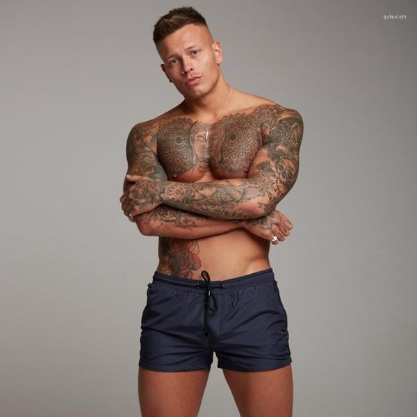 Traje de baño para hombres 2023 Pantalones cortos de natación Traje de baño sexy Calzoncillos Ropa deportiva de playa Traje Troncos de tabla de surf