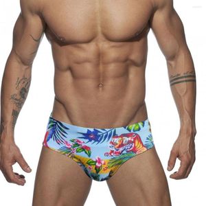 Traje de baño para hombre 2023 estampado de tigre Push Up hombres natación calzoncillos Sexy UXH Bikini traje de baño hombre ropa de baño tronco playa Surf traje de baño corto