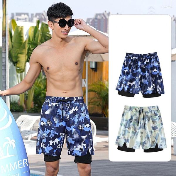 Maillots de bain pour hommes 2024 Summer Man Natation Short Pantalon Sexy Maillot de bain respirant imperméable à séchage rapide en plein air Beach Swim Vêtements