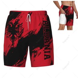 Swimwear Mendwear Albania Flag 3D HOMM