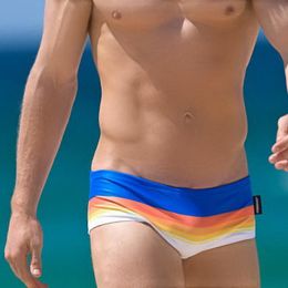 Swimwear voor heren Austinbem merk sexy mannen badpakken zwemboks boxers surfboard shorts gay briefs