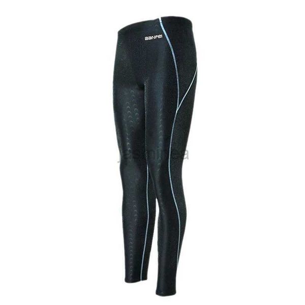 Traje de baño para hombres BanFei Troncos de natación profesionales Pantalones largos Mujeres Hombres Secado rápido Buceo Jammers Traje de baño Traje de baño Rash Guard Nylon Spandex 24327