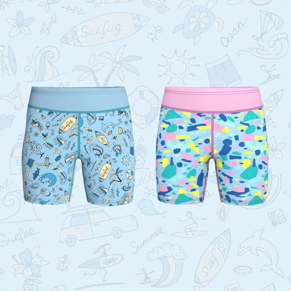 Swimwear para hombres Biños Batones de natación Pantalones de playa elásticos para niños Pantalones cortos de neopreno de 2 mm Mantenga una ropa de ropa de surf de chicas cálidas verano verano