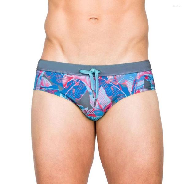 Marca de trajes de baño para hombres SEXY BATULAS DE NATOMENTES Summer Sumning Shorts de baño Brewimuits para hombre Resumen de surf