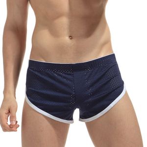 Heren badmode ademende badmode mannen snel drogen low build zwempakken voor baden sexy zwem shorts hot sell j220913