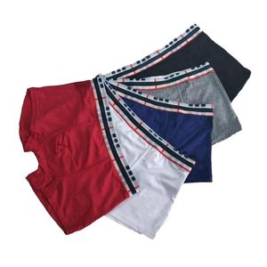 Maillots de bain pour hommes Burberys Underpants Mode Boxers Coton Boxer Briefs Sous-vêtements Lettre Imprimer Sous-pantalons Quotidien Confortable Choisir au hasard