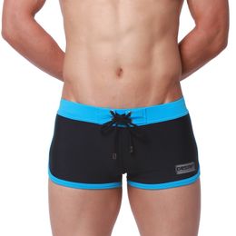 Mannen Badmode Desmiit Zwembroek Mannen Sexy Boxer Bad Man Grote Jongens Badpak Swim Shorts Surfen Kofferbak Slips sunga 230712