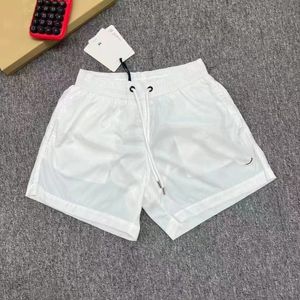 Heren zwemkleding high -end mengjia veer keizer paar strandbroeken m heren driekwalige shorts snoepkleur lichtgewicht en comfortabele snelle drogende broek 45