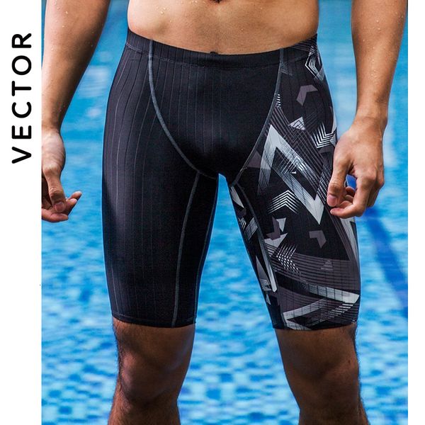 Maillots de bain pour hommes Lycra brouilleur fibre niveau supérieur mâle peau de requin maillot de bain entraînement course natation Protection solaire 230630