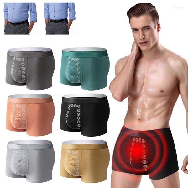Maillots de bain pour hommes Sous-vêtements magnétiques Accueil Physiologique Confortable L-3XL Agrandissement Hommes
