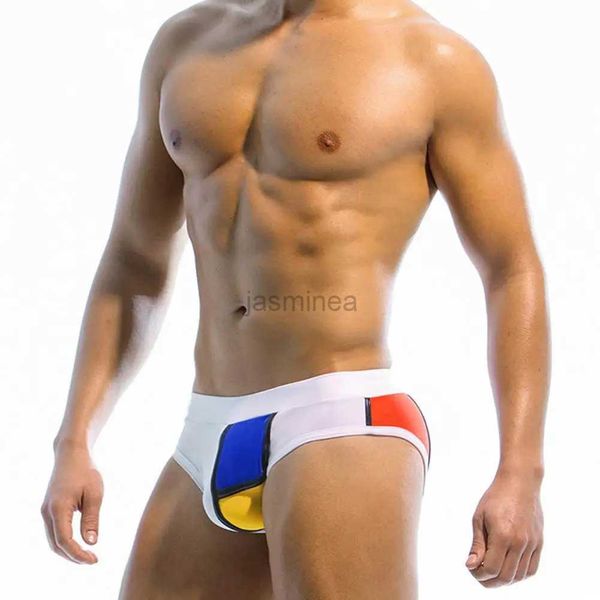 Maillots de bain pour hommes Hommes Beach Bikini Trunks Séchage rapide Mens Maillots de bain avec ceinture élastique pour le surf Sports nautiques Couleur respirante 24327