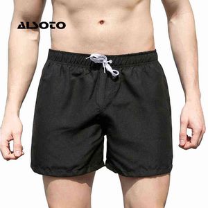 Maillots de bain pour hommes Slips pour hommes Maillots de bain pour hommes Maillots de bain pour hommes Shorts à séchage rapide solides Gay Boxer Surf Board Beach Wear Maillot De bain J220913