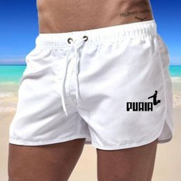 Zwemkleding voor heren Zwemkleding voor heren Effen korte broeken voor heren Zomer Hawaï Strandvakantie Zwembroek Modemerk Casual bedrukte shorts Heren 230616