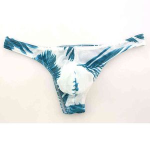 Swimswear Mesh transparent transparent mini-slip de maillot de bain string des hommes en sous-vêtements de natation gay super sexy