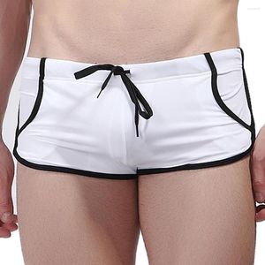 Pantalon de maillot de bain masculin MAIN MENSUS COURT SHORTS BOSSER BOSSER NYLON SPANDEX S M L XL S-XL SEXY SWIMM nage