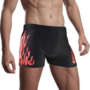 Maillots de bain pour hommes Plus Size Hommes Maillots de bain pour hommes Boxer Shorts Maillot de bain Trunks Swim Black Blue Beach Wear Briefs Maillot de bain Beachwear 3XL P230506