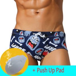 Heren Badmode Verkoop Mannen Slip Met Front Pad Lage Taille Sexy Badpak Zwembroek Zwembroek Sunga 230630