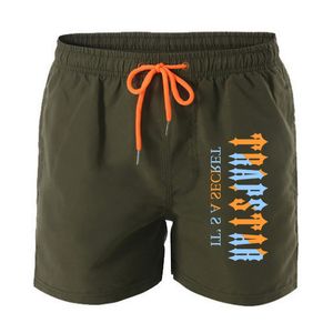 Heren badmode shorts zomer nieuwe trapstar print man badpak strandkleding zwembroek lowwaist ademende 2022 mannelijke strand slijtage kleren