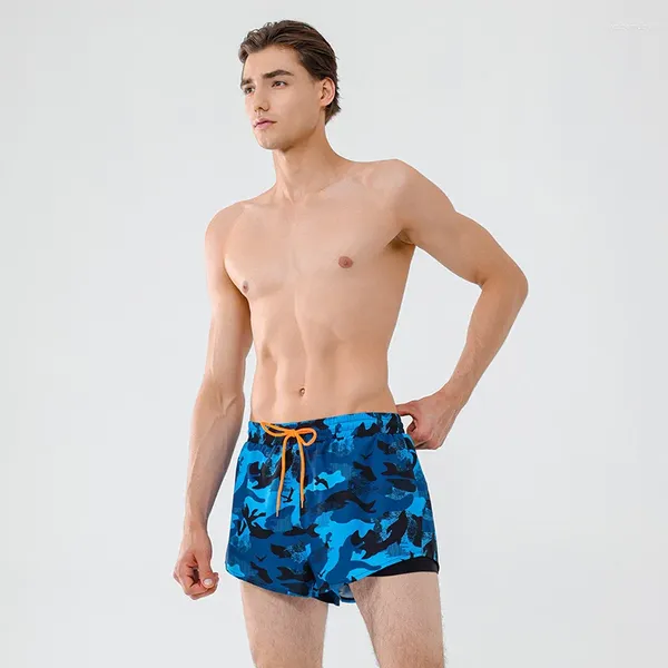 Maillots de bain pour hommes Pantalons courts de natation Respirant Lâche Summer Beach Outdoor Swim Trunks Hommes Maillots de bain Surf Board Shorts