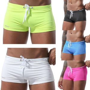 Heren zwembroek zwembroek boxershort zwemshort heren zwemshort sexy strandkleding stretch ademende zwembroek comfortabele herenbroek