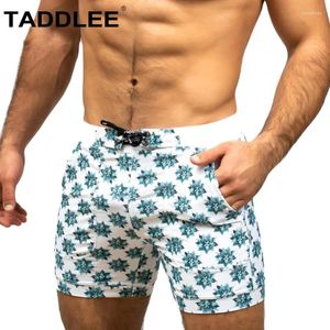 Maillots de bain pour hommes Taddlee Maillots de bain sexy Slips de bain Boxer Shorts Maillots de bain Poches Séchage rapide