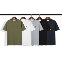 T-shirt masculin 23 couleurs de haute qualité marque de mode japonaise de haute qualité Camouflage Summer Nouveau T-shirt imprimé pour hommes et femmes