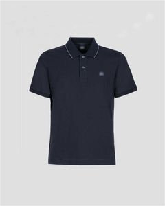 Camiseta de hombre 2023 verano Cp Polo camisetas puro algodón cuello redondo manga corta Simple suelta moda High Street Hsv8