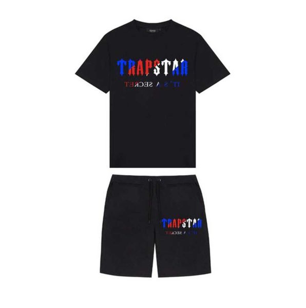 T-shirt marque trapstar vêtements de sport costume de sport Harajuku