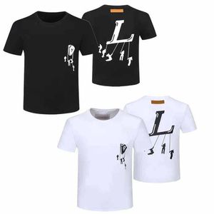 T-shirt pour hommes Sacs de créateurs T-shirts de luxe pour hommes portent des vêtements d'été à col rond absorbant la transpiration à manches courtes en plein air en coton respirant imprimé manteaux vêtements pour amoureux