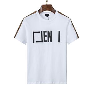 T-shirt pour hommes Designer Chemise de mode Lettre en pointillé Impression à manches courtes Casual Lâche Top pour hommes Col rond