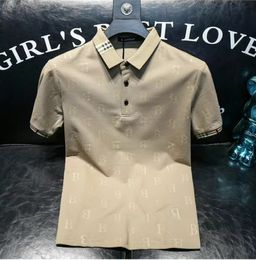 T-shirt pour hommes Designer Luxury Summer Sweat-Absorbing Short Sleeve Outdoor Coton Lettre en coton