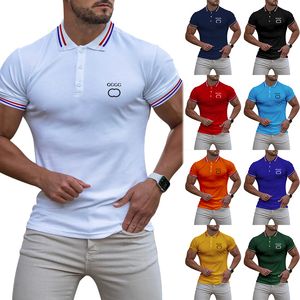 T-shirt pour hommes Designer luxe été absorbant la transpiration à manches courtes en plein air respirant coton imprimé manteau