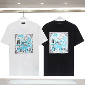 T-shirt pour hommes Designer Chemise pour hommes T-shirt à la mode Lettre Casual Summer T-shirt à manches courtes pour hommes Vêtements pour femmes Vêtements de marque en gros Taille asiatique M-XXXL tu