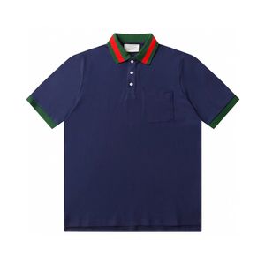 Heren T-shirtontwerper Polo heren Polo high-end geborduurde mode-kraag heren Top T-shirt Luxe #0032