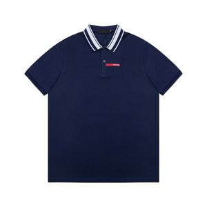 T-shirtontwerper van heren Polo heren Polo high-end geborduurde mode kraag heren Top T-shirt luxe #0027