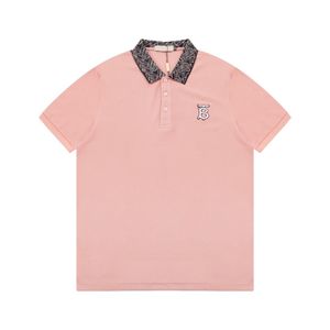 T-shirt masculin Designer Polo Polo Polo haut de gamme Broidered Fashion Cold Top T-shirt Men's T-shirt # 023