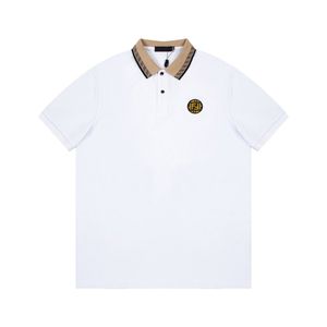 T-shirtontwerper van heren Polo heren Polo high-end geborduurde mode kraag heren Top T-shirt luxe #0031