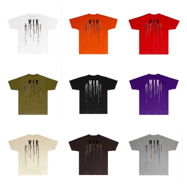 T-shirt de t-shirt pour hommes T-shirt Marque de luxe Best Fit 220g Poids Pure Coton Matériel asiatique Taille de gros prix