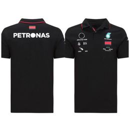 T-shirt pour hommes F1 Formule 1 Racing Femmes Casual T-shirts à manches courtes Lewis Hamilton Team Vêtements de travail T-shirts Kvxv272h