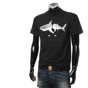 T-shirt pour hommes T-shirt pour hommes Tops pour femmes Imprimé Queue cassée Shark Angel Designer Casual Coton Manches courtes Vêtements de luxe Sports de rue Respirant Asiatique Taille M-3XL