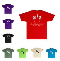 T-shirt masculin T-shirt de style minimaliste manches de luxe Hip Hop Street Best Fit 210g Poids Pure Coton Matériel Asian Taille de gros prix