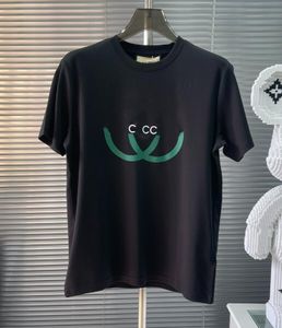 T-shirt masculin Nouveau t-shirt massif en coton d'été